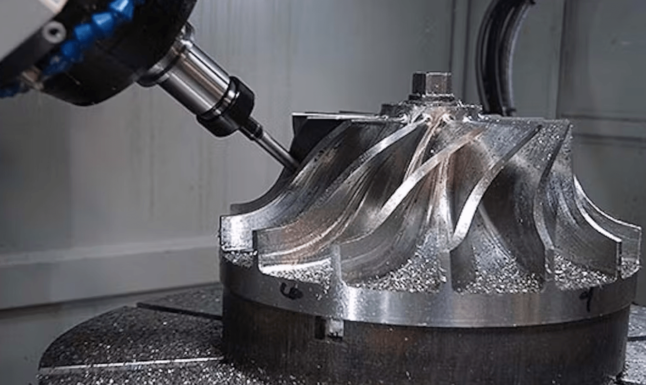 5-axis CNC machining