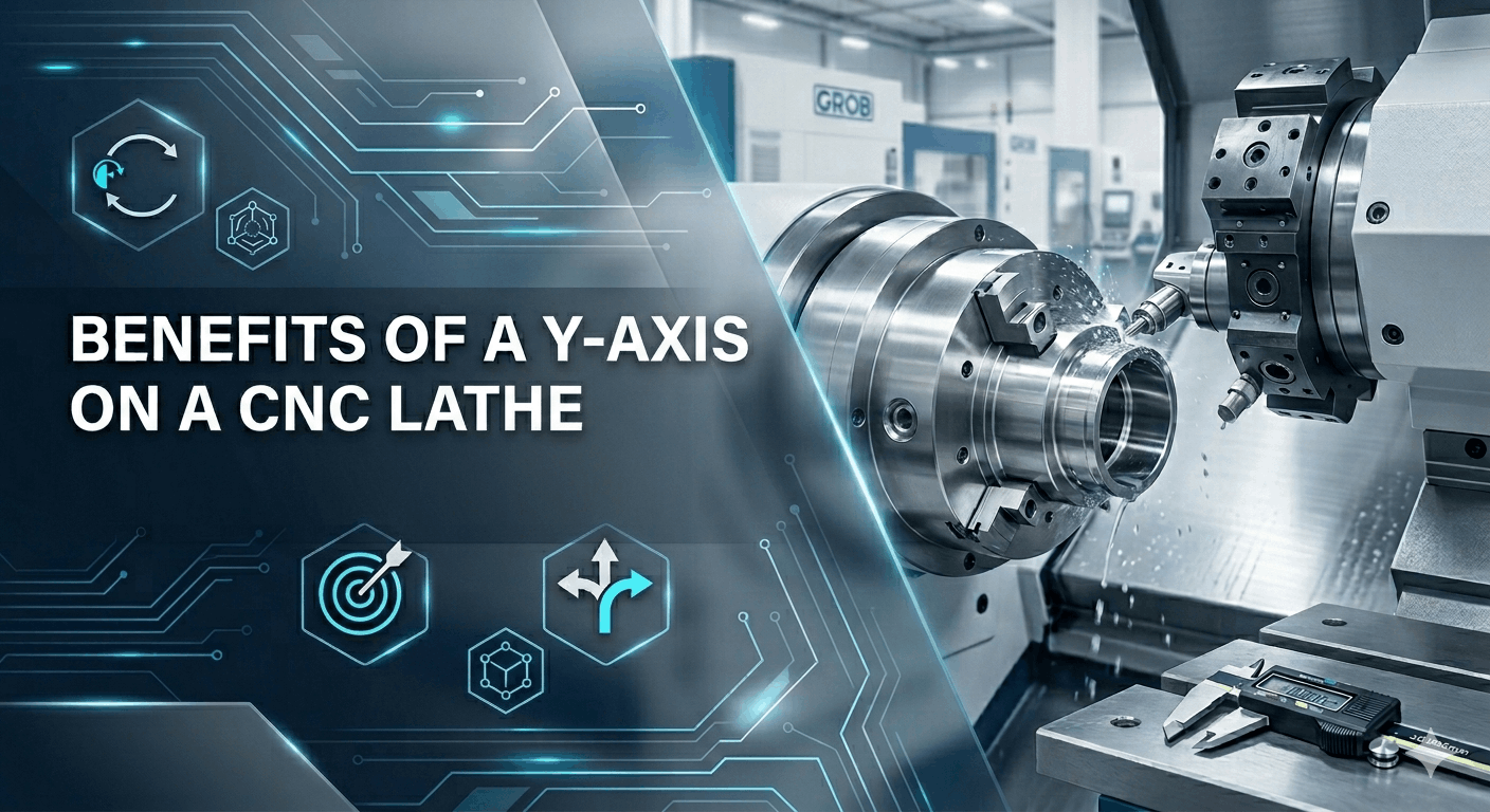 Benefits of a Y-Axis on a CNC Lathe