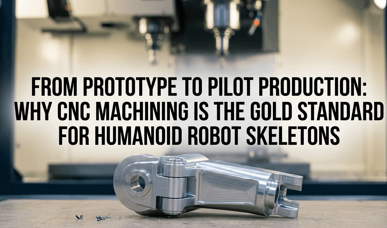 CNC Machining for Humanoid Robot Skeletons: Precision & Materials
